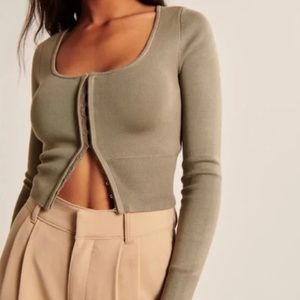 Abercrombie Hook & Eye Cardigan